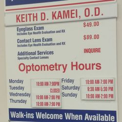 Keith D. Kamei, OD - FYI