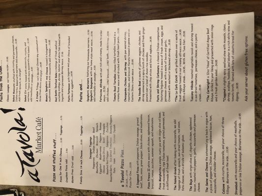 Menu photo 5 a Tavola! Greenville, NC