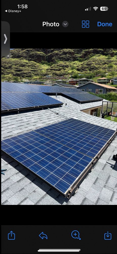 Slide of J&E ROOFING