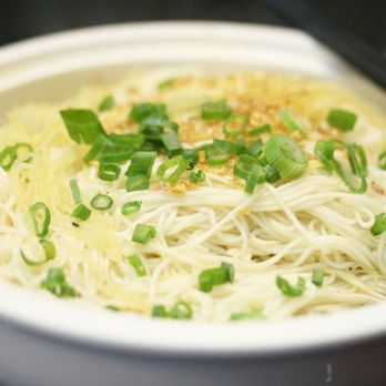 Orange Bistro - Thin Noodle with Black Sesame Oil - Chinese Near Me - Alhambra, California
