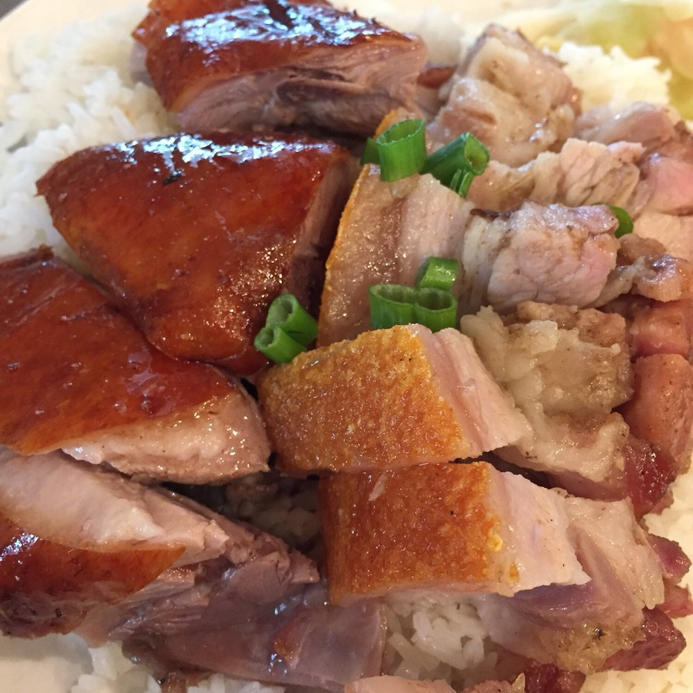 First Chinese Barbecue - Roast pork and duck over rice $7.95 at lunch time. - Barbeque Near Me - Austin, Texas