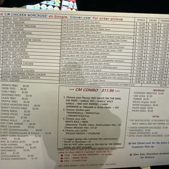 CM Chicken - Menu - Chicken Shop Near Me - Norcross, Georgia CM Chicken - Menu - Chicken Shop Near Me - Norcross, Georgia