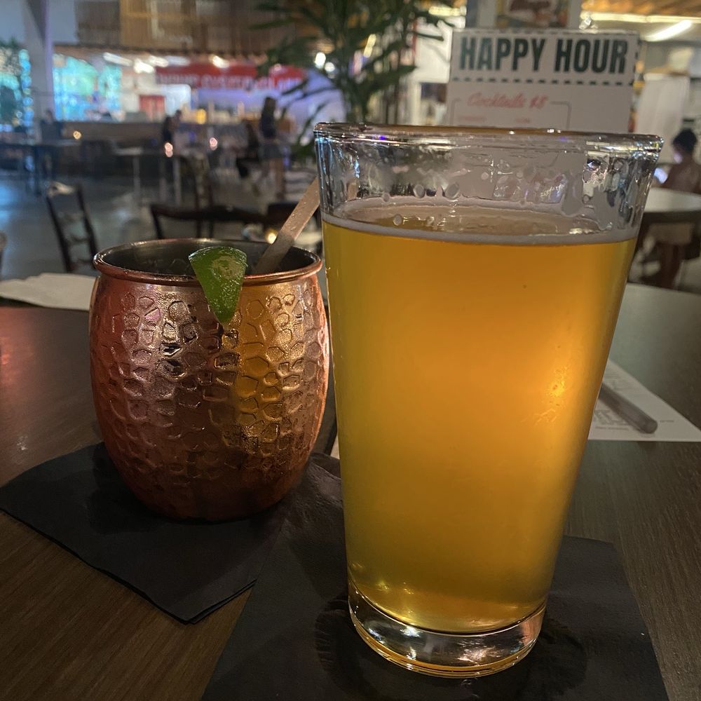 The Citadel - Mule & Beer from downstairs bar - Food Court Near Me - Miami, Florida The Citadel - Mule & Beer from downstairs bar - Food Court Near Me - Miami, Florida