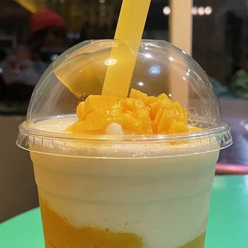 Sweet Indulgence - Mango and Coconut with Honey Jelly - Desserts Near Me - Millbrae, California Sweet Indulgence - Mango and Coconut with Honey Jelly - Desserts Near Me - Millbrae, California