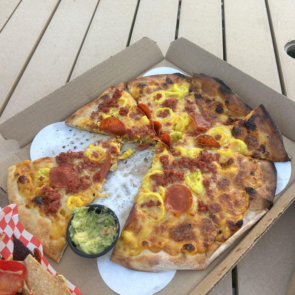 Ten Cousins Brick Oven - Build Your Own Pizza! Gold Rush sauce - Pizza Near Me - Westport, Massachusetts Ten Cousins Brick Oven - Build Your Own Pizza! Gold Rush sauce - Pizza Near Me - Westport, Massachusetts