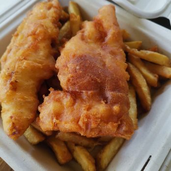 Go Fish Ocean Emporium - 2 piece cod and chips - Seafood Near Me - Vancouver, British Columbia Go Fish Ocean Emporium - 2 piece cod and chips - Seafood Near Me - Vancouver, British Columbia