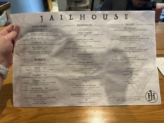 Menu photo 1 Jailhouse Provisions Bald Head Island, NC Menu photo 1 Jailhouse Provisions Bald Head Island, NC