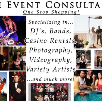 The Event Consultants - One Stop Shop for all your party planning needs - Party & Event Planning Near Me - Costa Mesa, California The Event Consultants - One Stop Shop for all your party planning needs - Party & Event Planning Near Me - Costa Mesa, California