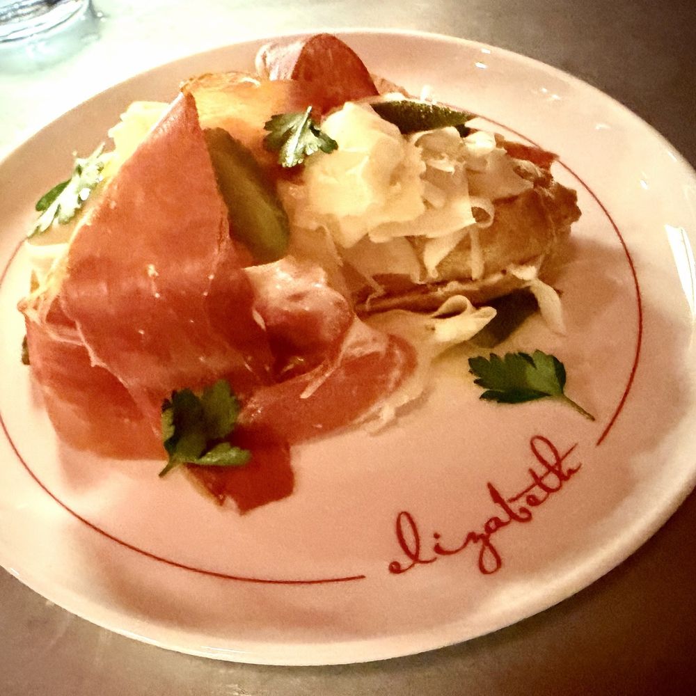 Elizabeth - Ham with a pâte choux - Wine Bars Near Me - Portland, Maine Elizabeth - Ham with a pâte choux - Wine Bars Near Me - Portland, Maine