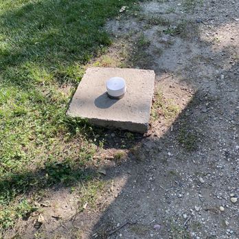 Dakota Campgrounds - The sewer dump higher off ground not flush with ground - Campgrounds Near Me - Mitchell, South Dakota