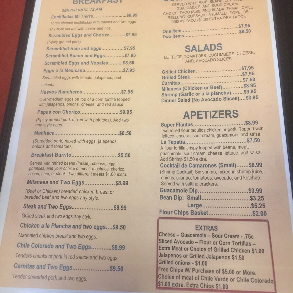 Mi Tierra - Mexican Near Me - Valley Springs, California Mi Tierra - Mexican Near Me - Valley Springs, California