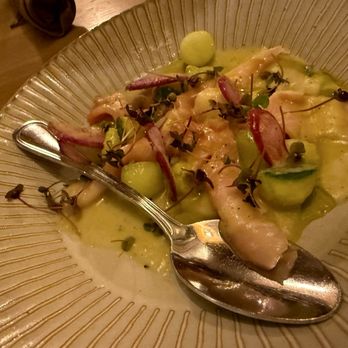 Ema - Hamachi crudo - Mediterranean Near Me - Austin, Texas