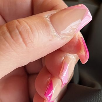 Glossi Nail Bar - It's been only two days and my mom's nails are already lifting. The nail paint also came off. - Nail Salons Near Me - Colma, California Glossi Nail Bar - It's been only two days and my mom's nails are already lifting. The nail paint also came off. - Nail Salons Near Me - Colma, California