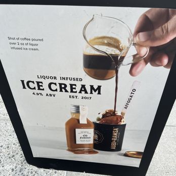 Aubi & Ramsa - This banner piqued my curiosity, and taste buds. - Ice Cream & Frozen Yogurt Near Me - New York, New York