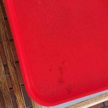 Dairy Queen - Serving tray that was dirty and had ketchup on it and my food was served on that. - Fast Food Near Me - Mason, Texas Dairy Queen - Serving tray that was dirty and had ketchup on it and my food was served on that. - Fast Food Near Me - Mason, Texas