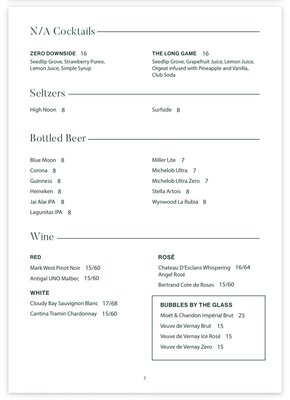 Menu photo 5 Upside Miami, FL Menu photo 5 Upside Miami, FL