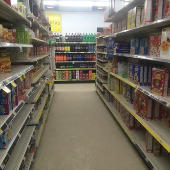 Dollar General - the aisle of a grocery store - Discount Store Near Me - Canonsburg, Pennsylvania