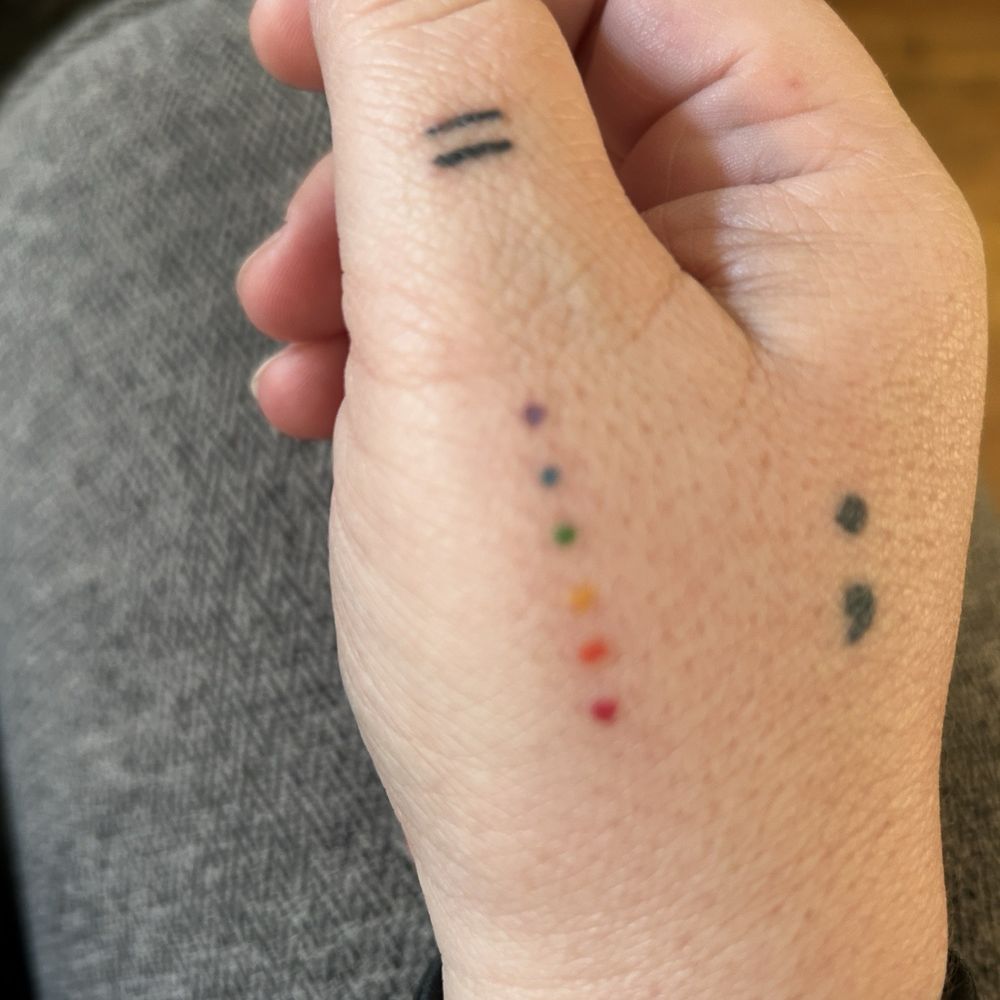 This was done by Wendy at their Pride Flash event This was done by Wendy at their Pride Flash event