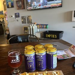 4 By 4 Brewing Company - Galloway - Plum silly cider drink