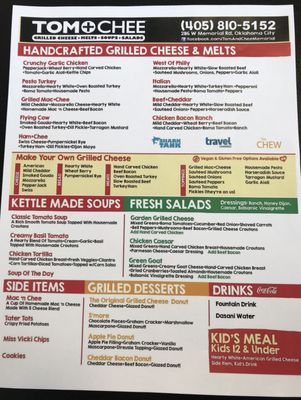 Menu photo 3 Tom & Chee Oklahoma City, OK