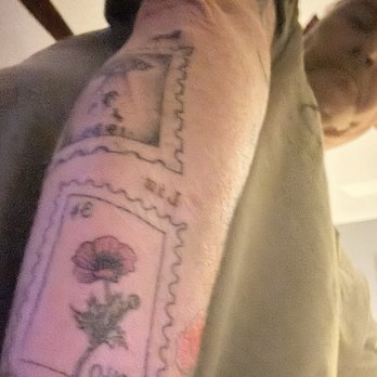 Silver Squid Ink - My stamps and parents name, top done by Vegas Val and lower was done by Ash - Tattoo Near Me - Las Vegas, Nevada