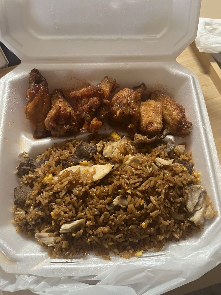 Food from Wings Hut