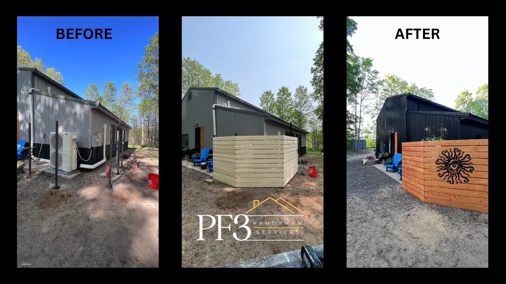 Slide of PF3 Handyman Services