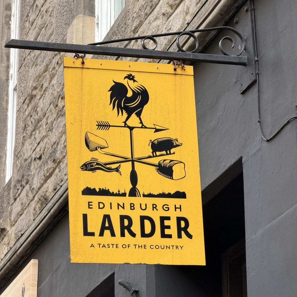 The Edinburgh Larder - Sign - Delis Near Me - Edinburgh, EDH The Edinburgh Larder - Sign - Delis Near Me - Edinburgh, EDH