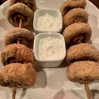 Jack Stack Barbecue - Freight House - Jumbo Fried Mushrooms - Barbeque Near Me - Kansas City, Missouri Jack Stack Barbecue - Freight House - Jumbo Fried Mushrooms - Barbeque Near Me - Kansas City, Missouri