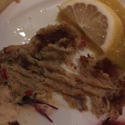 Crab cakes would be worth it, but they were pure mush. Crab cakes would be worth it, but they were pure mush.