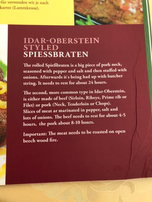 Menu photo 8 Das Spiessbratenhaus Idar-Oberstein, RP Menu photo 8 Das Spiessbratenhaus Idar-Oberstein, RP