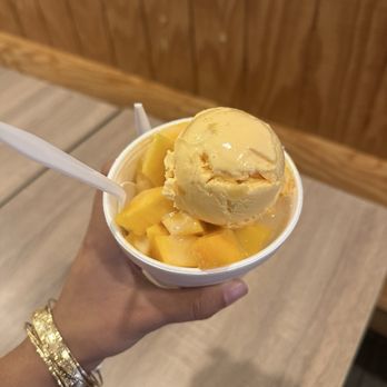 Juicy Box - 1. Mango Shaved Ice - Taiwanese Near Me - Houston, Texas