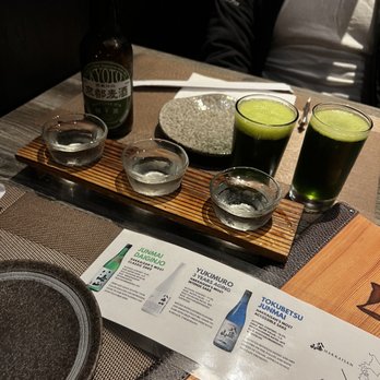 Leichi - Sake flight matcha IPA - Japanese Near Me - Santa Clara, California Leichi - Sake flight matcha IPA - Japanese Near Me - Santa Clara, California