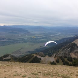 Heaven on earth at Teton Village at 10,400 feet.