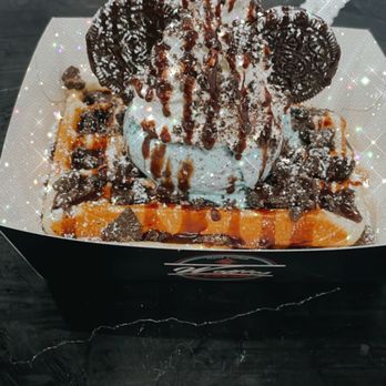 Waffles & Cream - Cookie monster - Waffles Near Me - Richmond, California