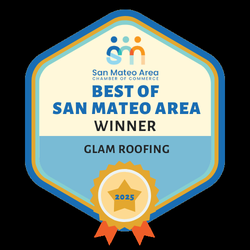 Glam Roofing - Proud to be ranked the Best Roofing Company in the Bay Area for 2025, delivering top-quality service you can trust!