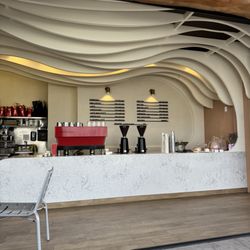 Haute Coffee - View from outside patio tables
