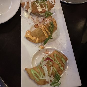 Flights - Empanada Flight - New American Near Me - Las Vegas, Nevada Flights - Empanada Flight - New American Near Me - Las Vegas, Nevada