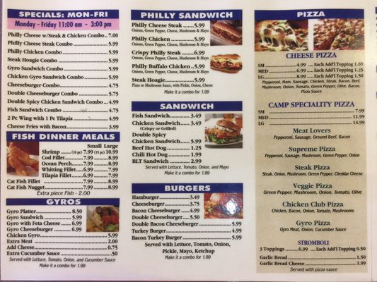Menu photo 3 Camp Washington Steak & Lemonade Cincinnati, OH