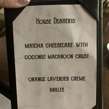 Hunters & Gatherers - Dessert Menu - Salad Near Me - DeLand, Florida Hunters & Gatherers - Dessert Menu - Salad Near Me - DeLand, Florida