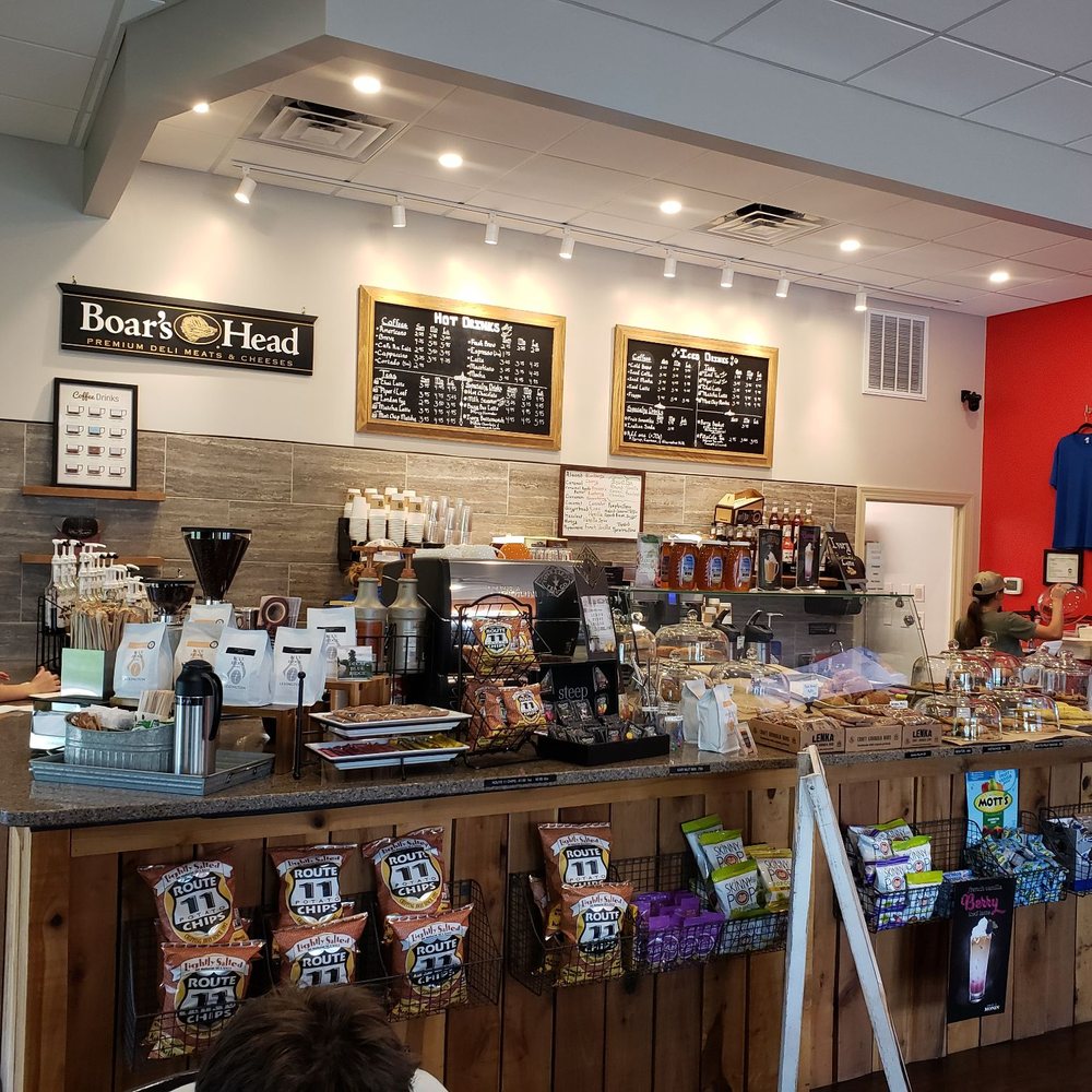 customers at the counter