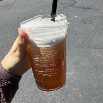 Desouro - Oolong half sweet (one size) - Bubble Tea Near Me - Irvine, California