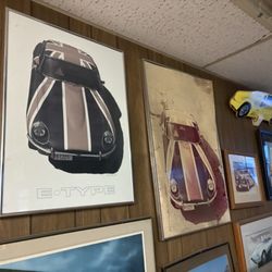 North Coast Exotics - The car art and library in the office are next level cool