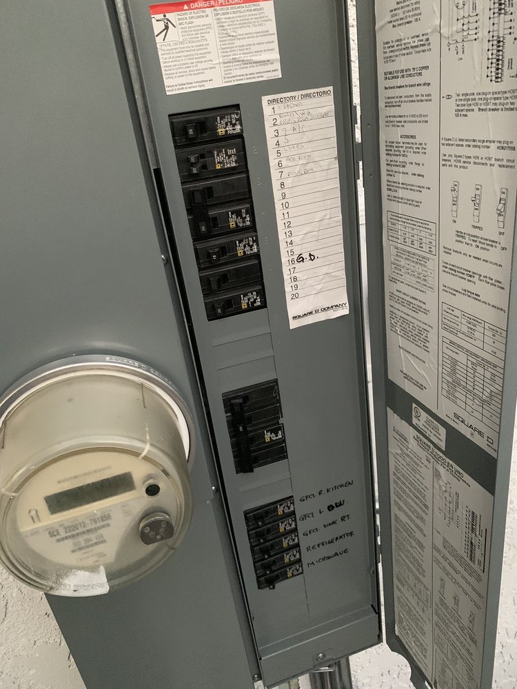 Slide of INE Electrical Service