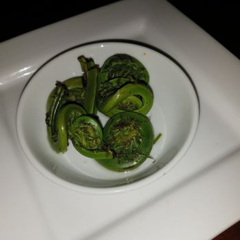 Seasons 52 - Finally, fiddleheads in Florida! - New American Near Me - Altamonte Springs, Florida Seasons 52 - Finally, fiddleheads in Florida! - New American Near Me - Altamonte Springs, Florida