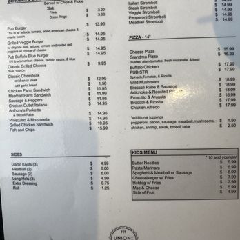 Union Street Pub - Menu - Pubs Near Me - Wilmington, Delaware Union Street Pub - Menu - Pubs Near Me - Wilmington, Delaware
