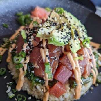 The Space Bar - The poke bowl is definitely a meal! The tuna is perfect and the rice is amazing! - Bars Near Me - Titusville, Florida The Space Bar - The poke bowl is definitely a meal! The tuna is perfect and the rice is amazing! - Bars Near Me - Titusville, Florida