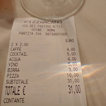 Pizzarcano - Prices aren't bad! - Pizza Near Me - Rome, RM Pizzarcano - Prices aren't bad! - Pizza Near Me - Rome, RM