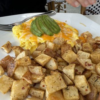 Serendipity Restaurant - My wife's omelette. Great taters. Good omelette. Boring toast. - Sports Bars Near Me - Redondo Beach, California Serendipity Restaurant - My wife's omelette. Great taters. Good omelette. Boring toast. - Sports Bars Near Me - Redondo Beach, California