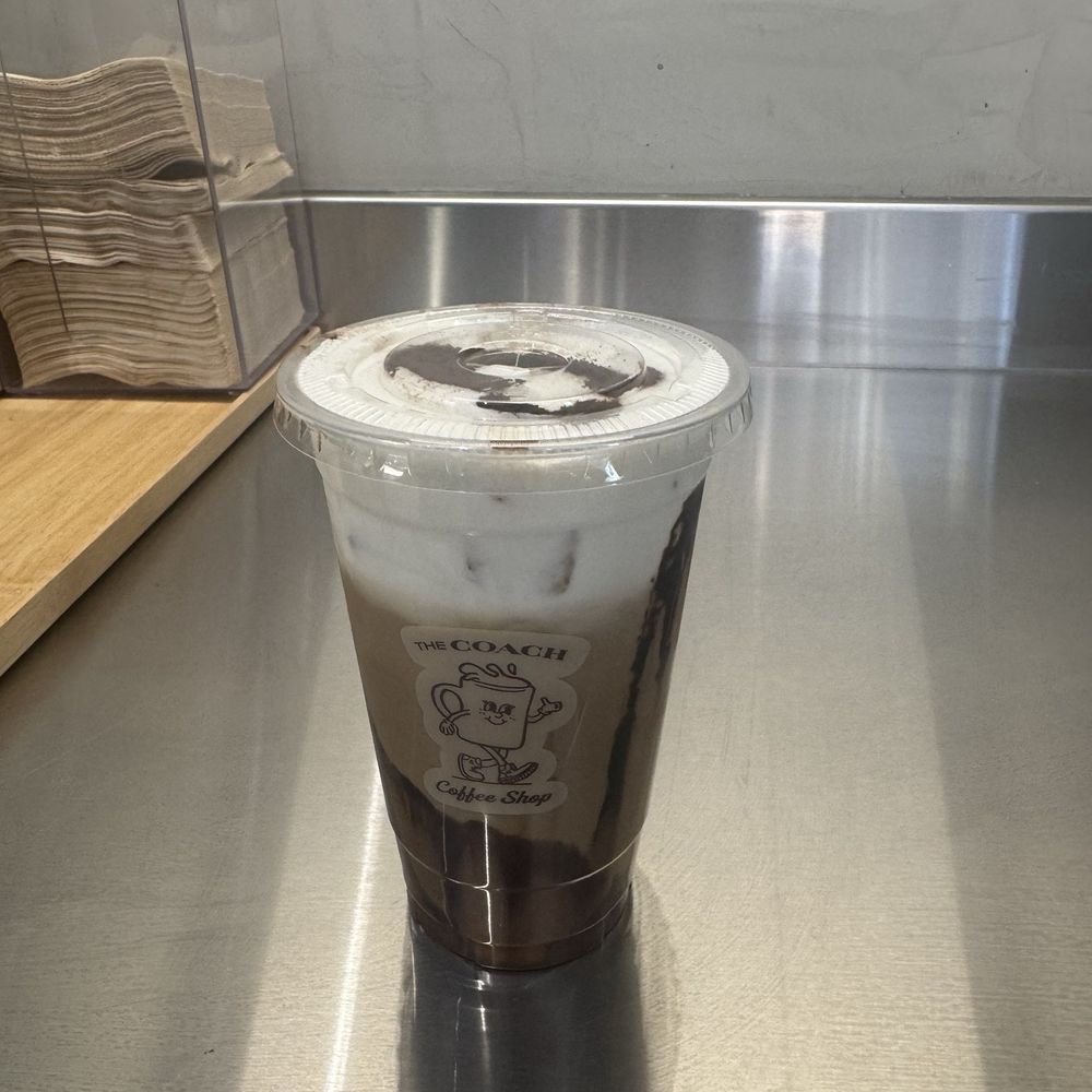 The Coach Coffee shop - iced tiramisu latte - Coffee & Tea Near Me - Cabazon, California The Coach Coffee shop - iced tiramisu latte - Coffee & Tea Near Me - Cabazon, California
